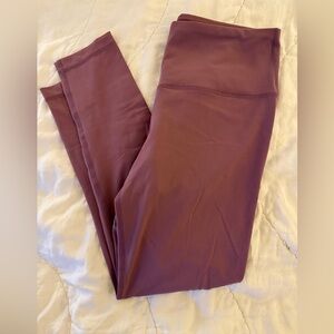 Yogalicious Mauve/Purple High-Waist Leggings